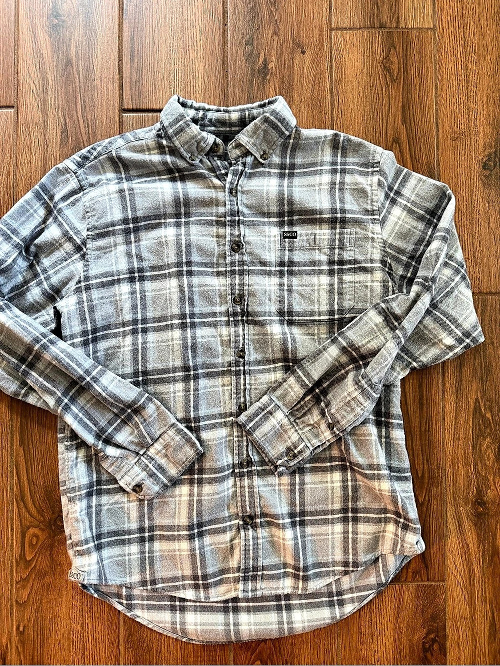 Southern Shirt Men's Plaid Cotton Shirt Medium